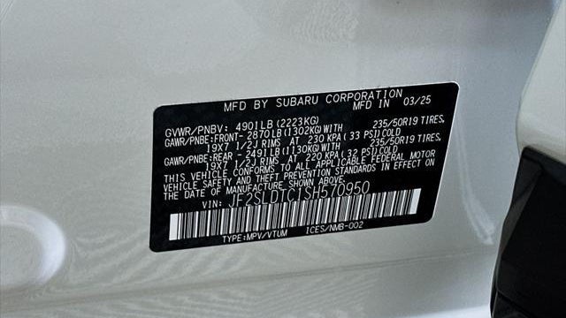 2025 Subaru Forester Touring
