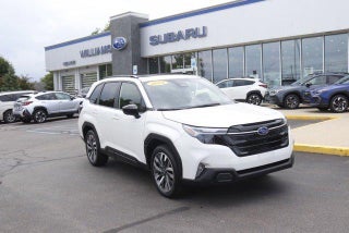 2025 Subaru Forester with Crystal White Pearl Exterior