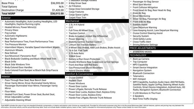 2025 Subaru Forester Premium Hybrid