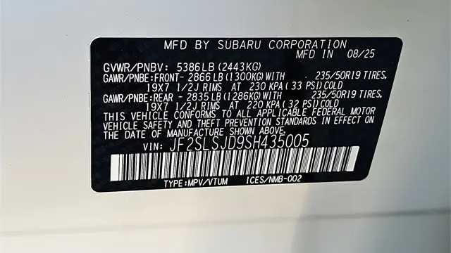 2025 Subaru Forester Sport Hybrid