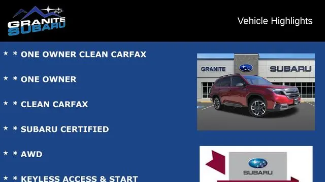 2025 Subaru Forester Limited Hybrid