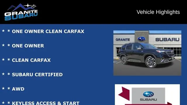 2025 Subaru Forester Limited Hybrid