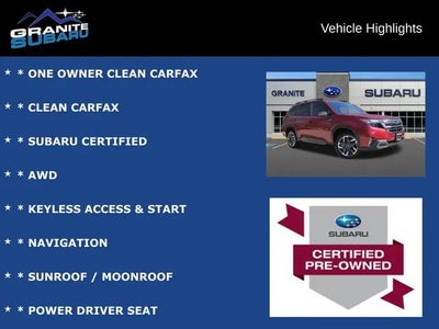 Photo of a 2025 Subaru Forester AWD Limited Hybrid 4DR Crossover for sale