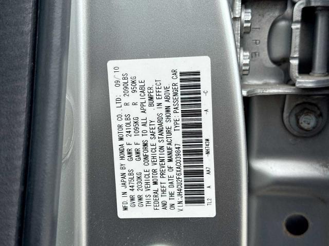 2010 Acura TSX - $5,775