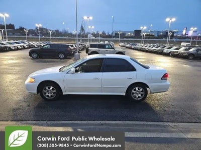 2002 Honda Accord EX 4DR Sedan W/Leather