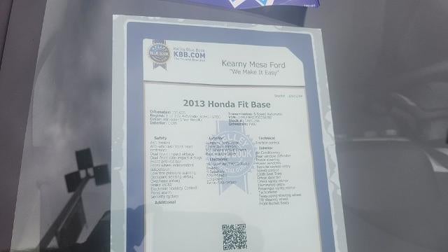 2013 Honda Fit Base