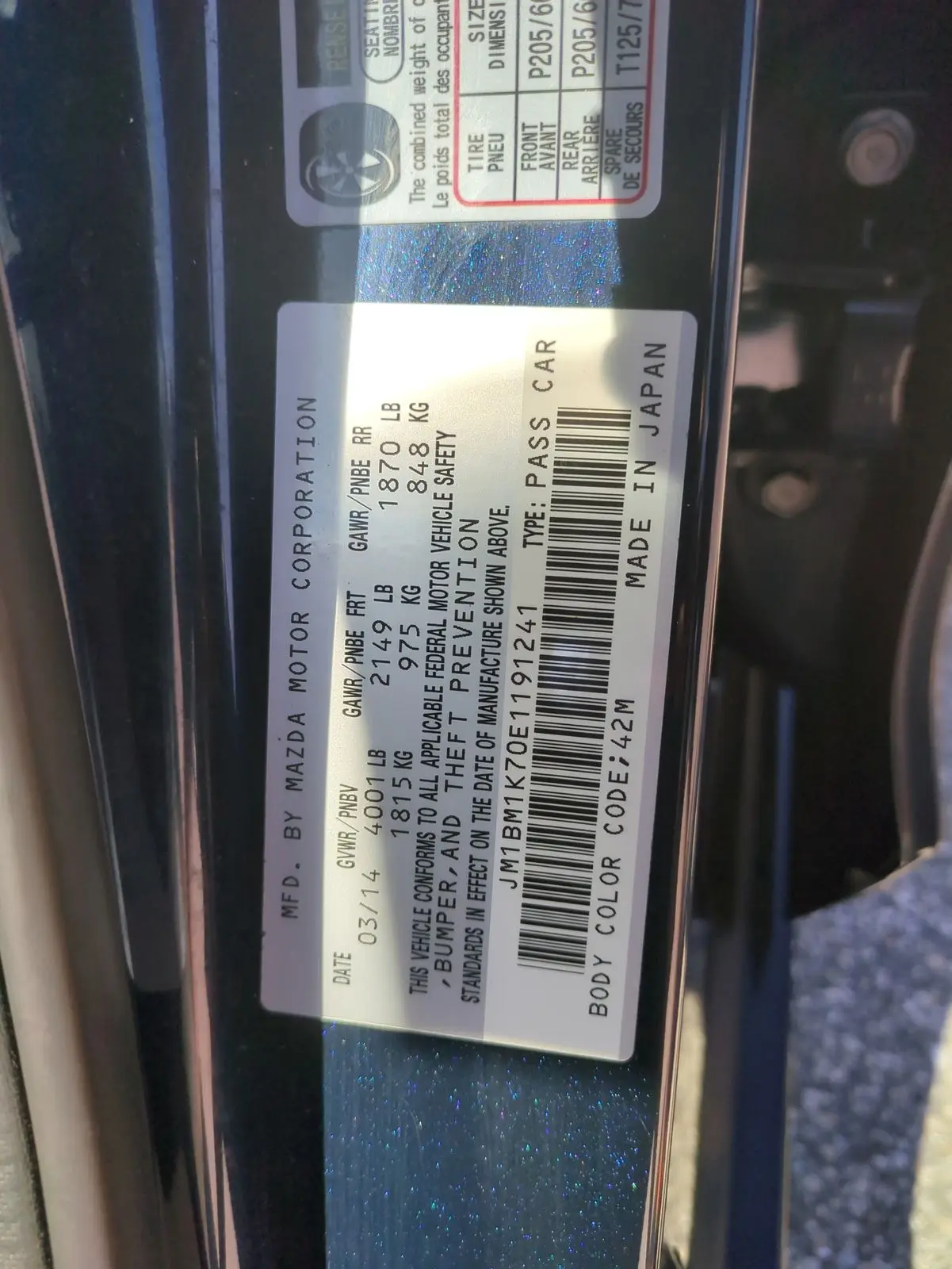 2014 MAZDA MAZDA3 - $11,200