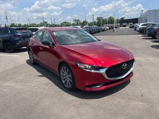 2025 Mazda Mazda3 Sedan with Soul Red Crystal Metallic Exterior