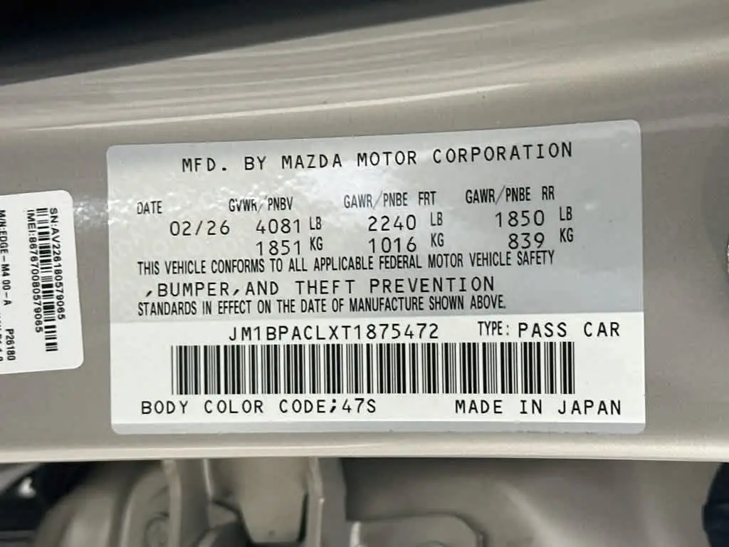 2026 MAZDA MAZDA3 - $24,427