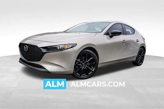 2025 Mazda Mazda3 Hatchback with Platinum Quartz Metallic Exterior