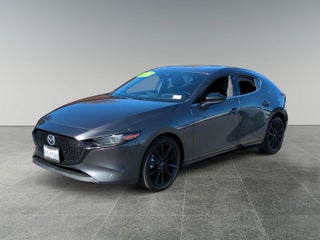 2023 Mazda Mazda3 Hatchback with Machine Gray Me Exterior