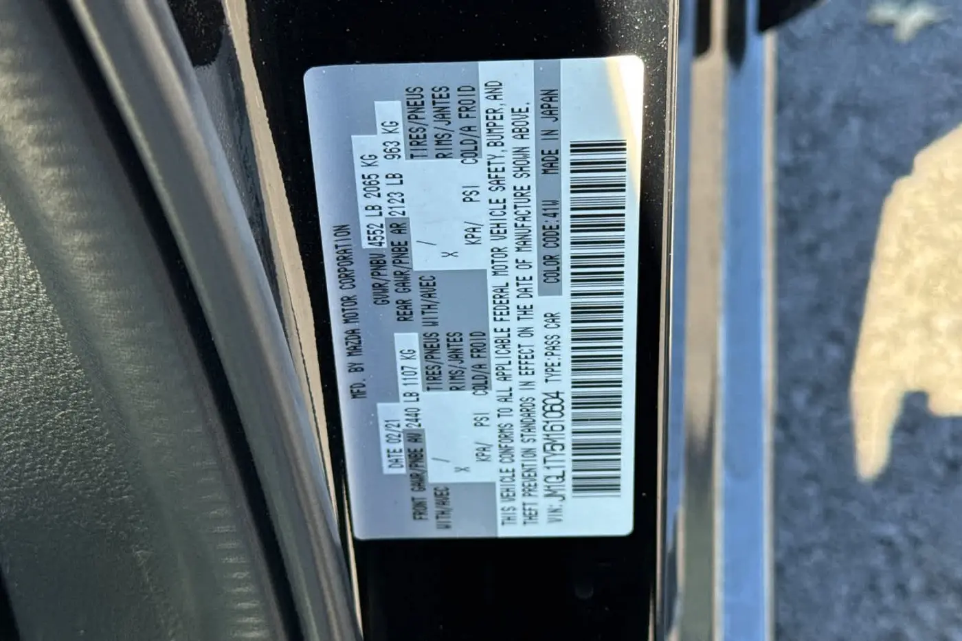 2021 MAZDA MAZDA6 - $25,816