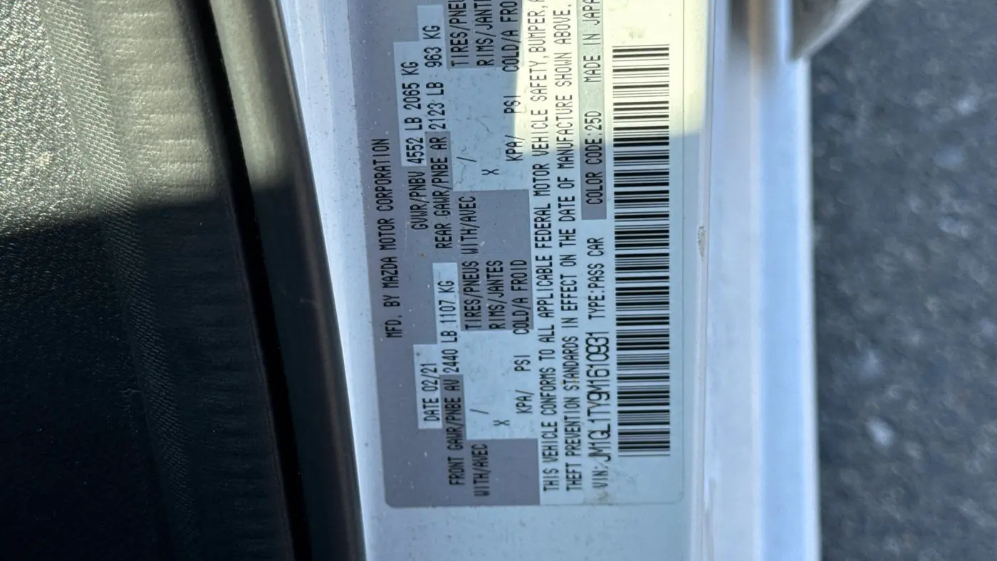 2021 Mazda Mazda6 Grand Touring