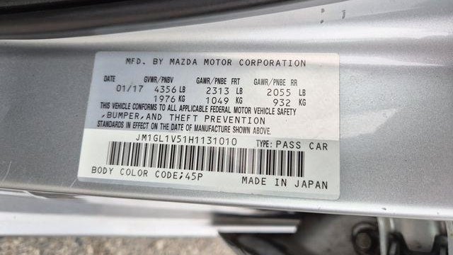 2017 Mazda Mazda6 Touring