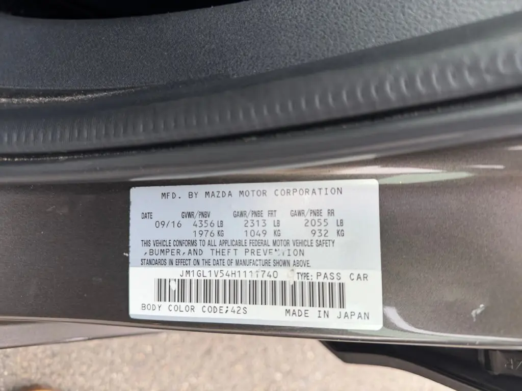 2017 MAZDA MAZDA6 - $17,299