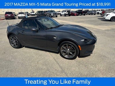 2017 Mazda MX-5 Miata Grand Touring 2DR Convertible 6M
