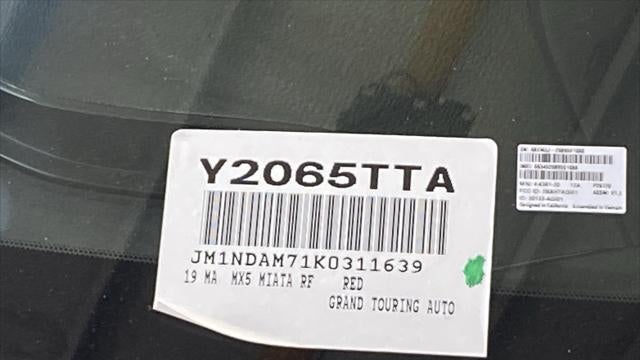 2019 Mazda MX-5 Miata RF Grand Touring
