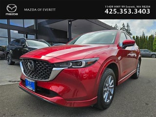 2024 Mazda CX-5 with Soul Red Crystal Metallic Exterior