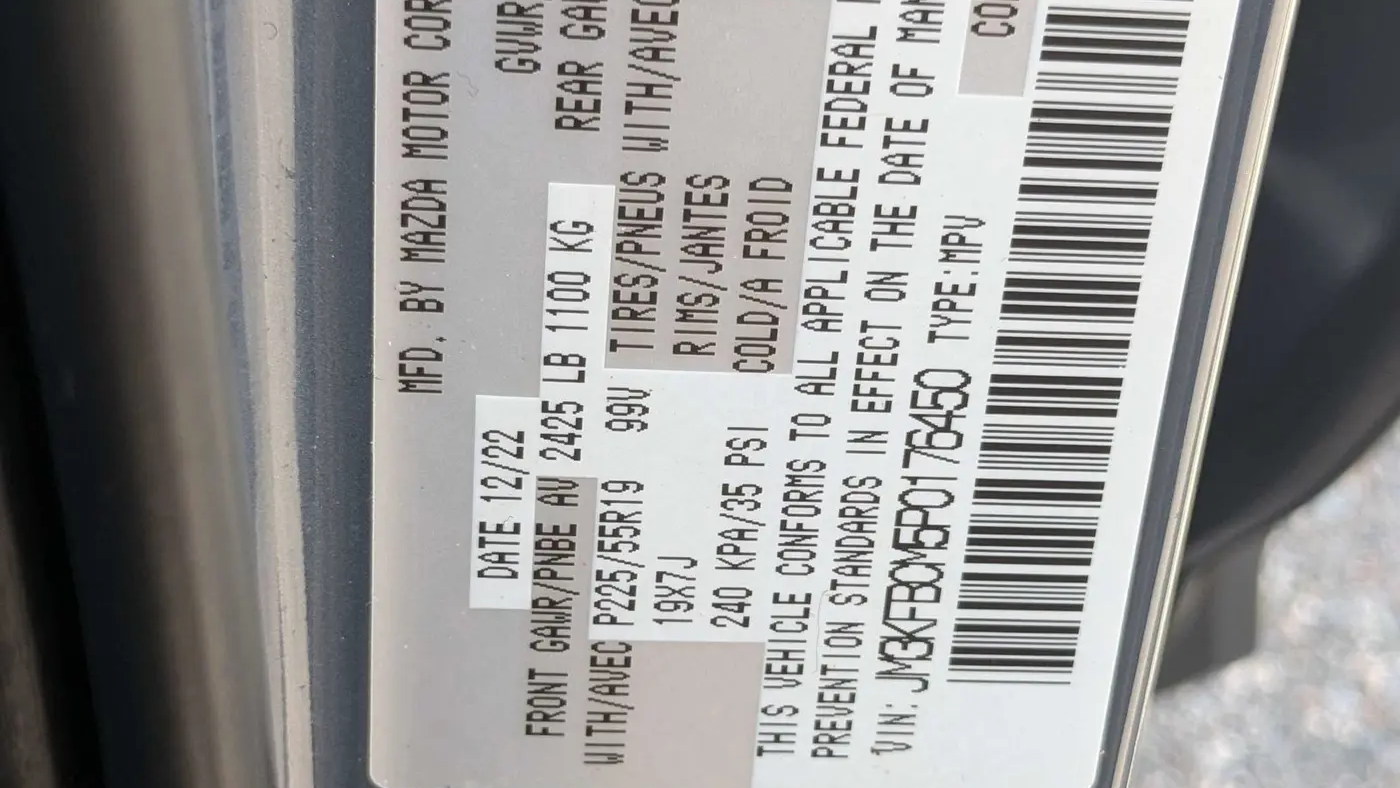 2023 Mazda CX-5 2.5 S Carbon Edition