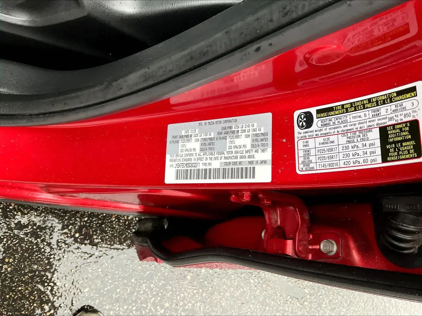 2025 MAZDA CX-5 - $26,307