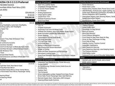 2022 Mazda CX-5 AWD 2.5 S Preferred 4DR SUV