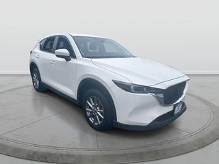 2022 Mazda CX-5 with Snowflake White Pearl Mica Exterior