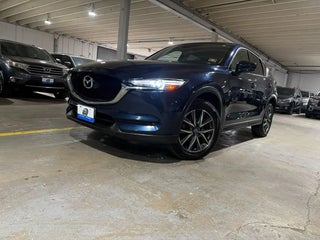 2017 Mazda CX-5 with Deep Crystal Blue Mica Exterior