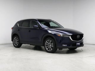2021 Mazda CX-5 with Deep Crystal Blue Mica Exterior