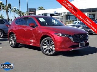 2024 Mazda CX-5 with Soul Red Crystal Metallic Exterior