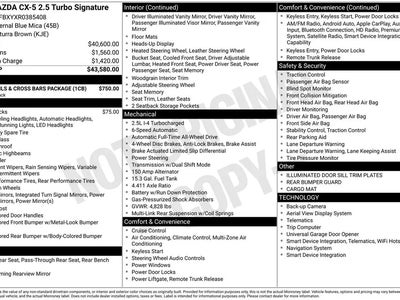 Photo of a 2024 Mazda CX-5 AWD 2.5 Turbo Signature 4DR SUV for sale