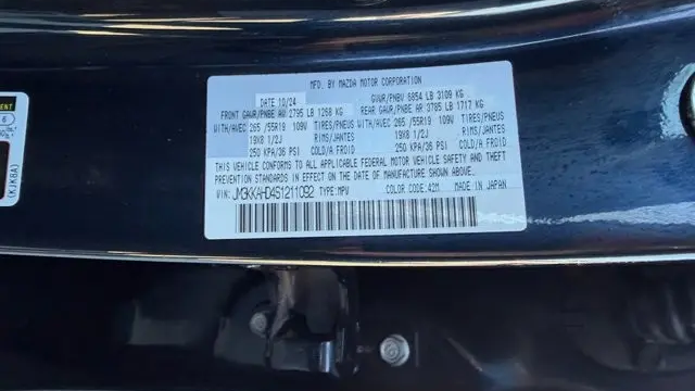 2025 Mazda CX-90 3.3 Turbo Select
