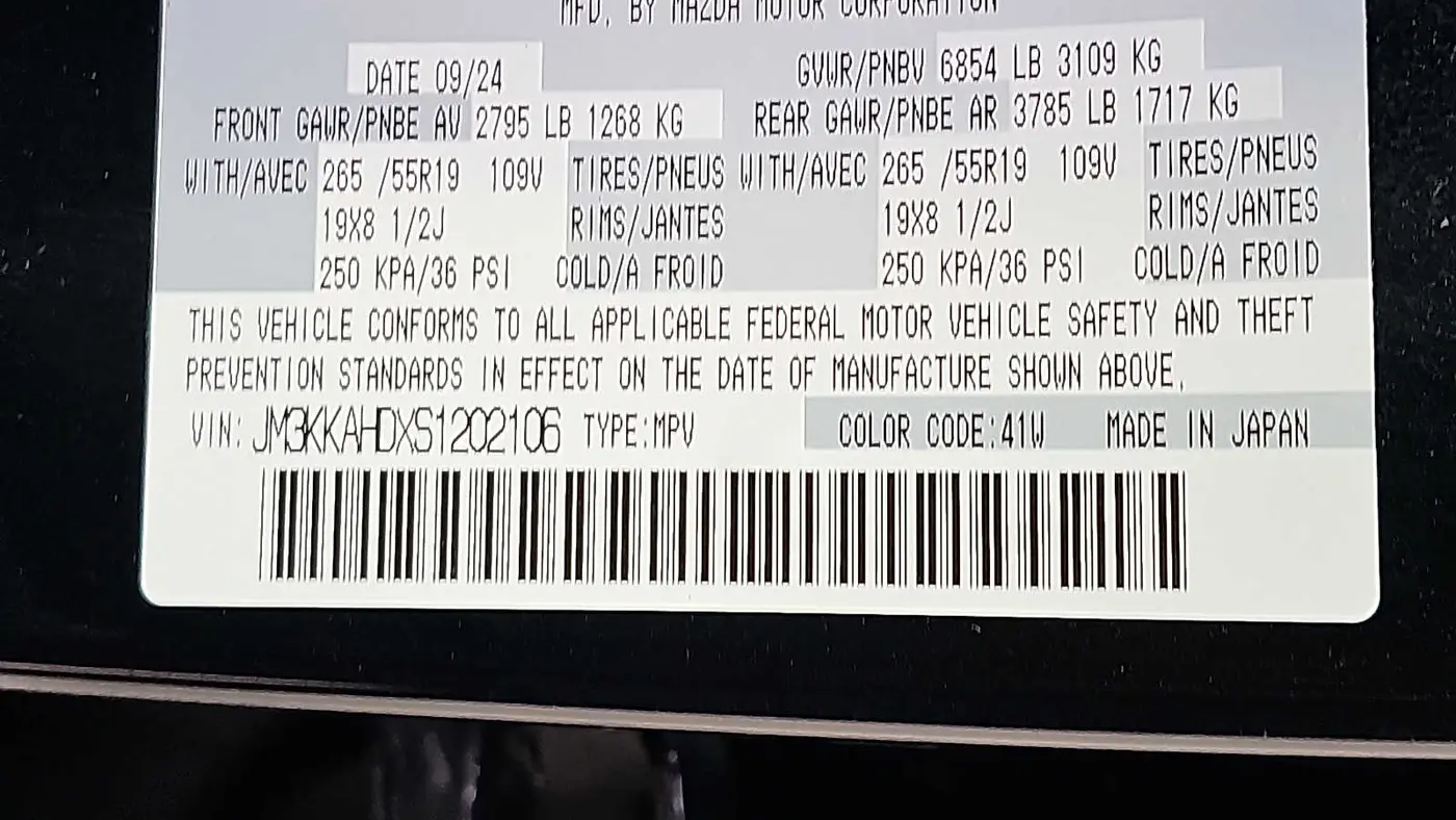 2025 Mazda CX-90 3.3 Turbo Select