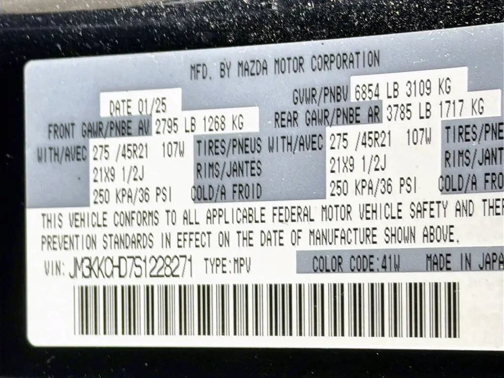 2025 MAZDA CX-9 - $28,789