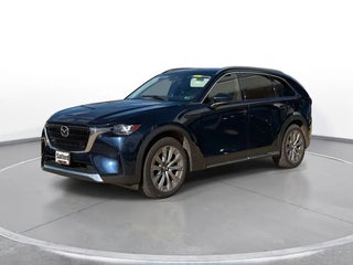 2024 Mazda CX-90 with Deep Crystal Blue Mica Exterior