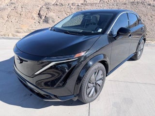 2023 Nissan Ariya with Black Diamond Pearl Exterior