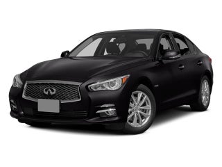 2014 INFINITI Q50 Hybrid with Malbec Black Exterior