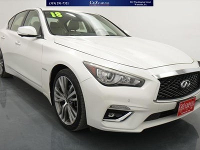 Photo of a 2018 Infiniti Q50 Hybrid AWD Luxe 4DR Sedan for sale