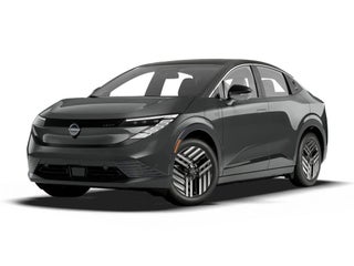 2026 Nissan LEAF with Everest White Pearl Tricoat Exterior