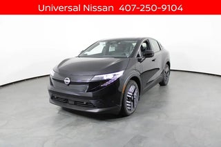 2026 Nissan LEAF with Black Diamond Pearl Exterior