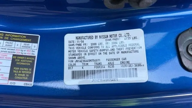 2005 Nissan 350Z Touring