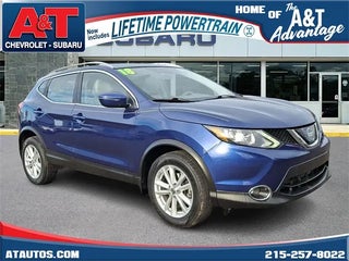 2018 Nissan Rogue Sport with Caspian Blue Exterior