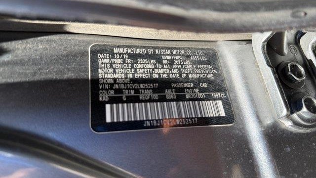 2020 Nissan Rogue Sport S