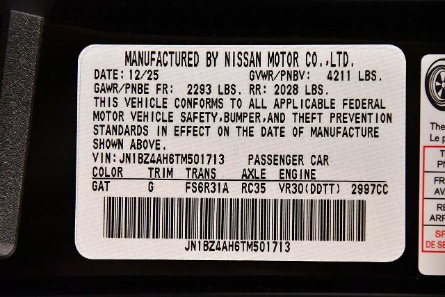 2026 Nissan Nissan Z - $41,995