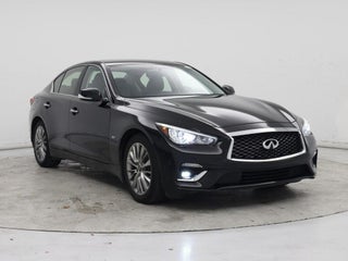 2019 INFINITI Q50 with Black Obsidian Exterior