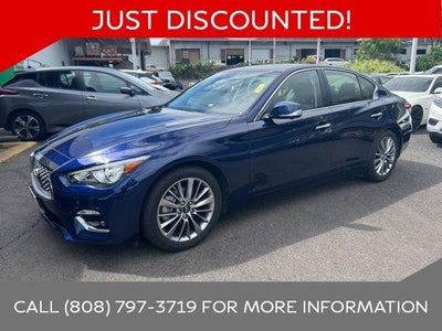 Photo of a 2023 Infiniti Q50 Luxe 4DR Sedan for sale