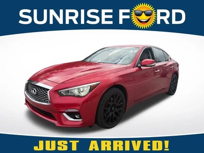 2021 Infiniti Q50 Luxe 4DR Sedan