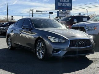 2022 INFINITI Q50 with Graphite Shadow Exterior