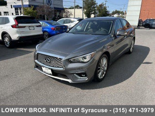 2023 INFINITI Q50 with Graphite Shadow Exterior
