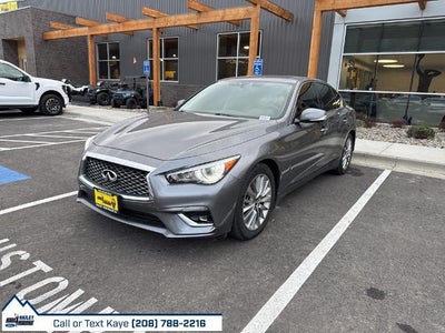 Photo of a 2021 Infiniti Q50 AWD Luxe 4DR Sedan for sale