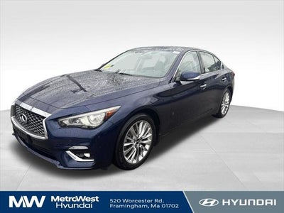 Photo of a 2021 Infiniti Q50 AWD Luxe 4DR Sedan for sale